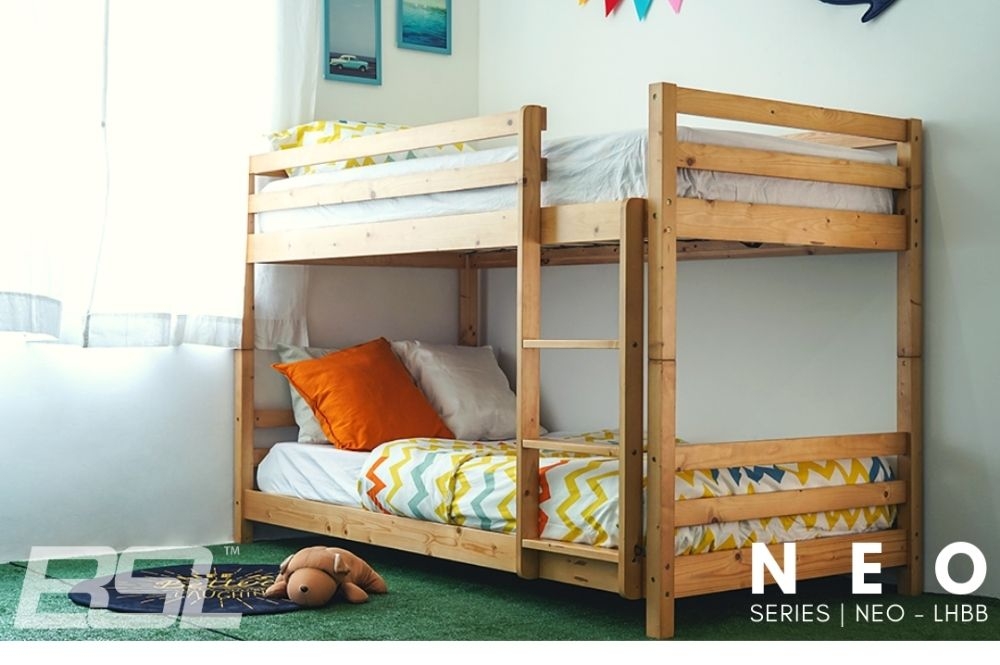 Neo Low Height Bunk Bed Bsl Furniture, Short Height Bunk Beds